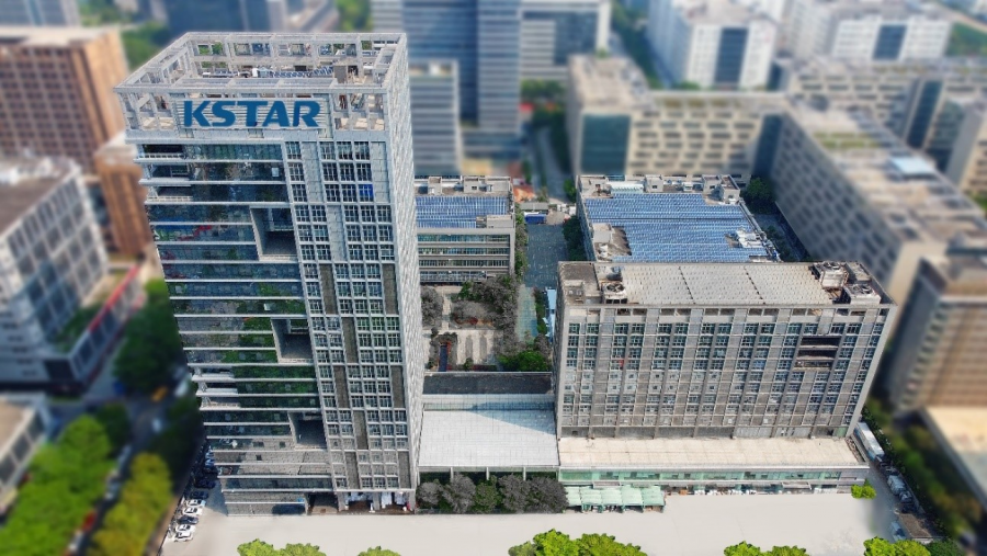 Sistema fotovoltaico en el tejado de Kstar