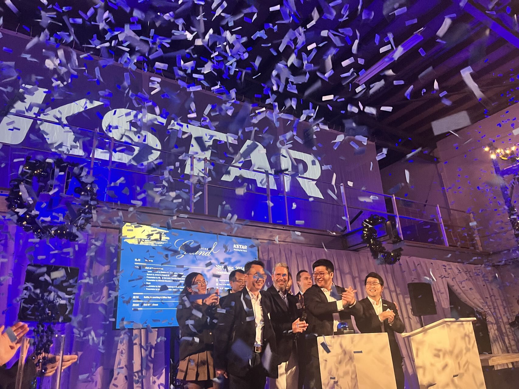 Ceremonia de inauguración de la oficina de KSTAR en los Países Bajos