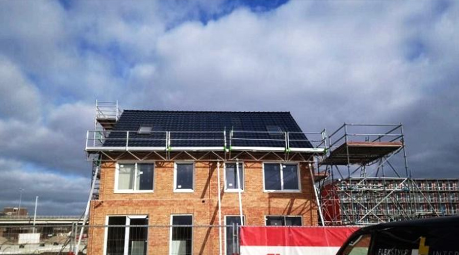 Proyecto fotovoltaico residencial en la Universidad de Groningen en Países Bajos
