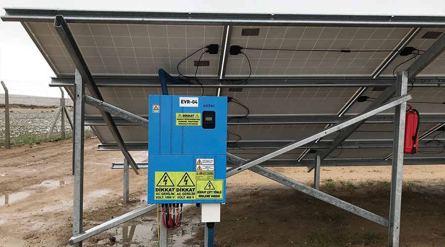 Una central fotovoltaica equipada con inversores KSTAR en Turquía