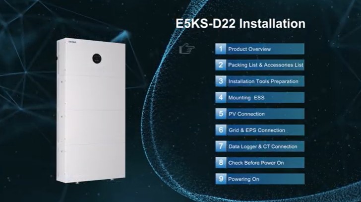 Serie BlueSpark monofásica de 3,68-6 kW para sistemas de almacenamiento de energía residenciales