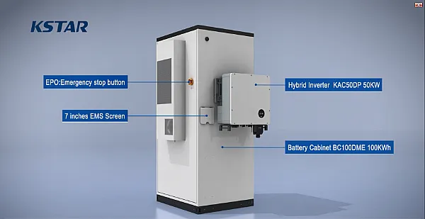 KSTAR lanza el sistema de almacenamiento de energía C&I todo en uno