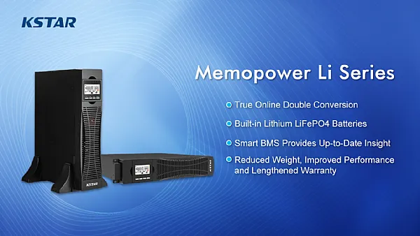 Kstar presenta UPS de iones de litio en Data Center World Austin