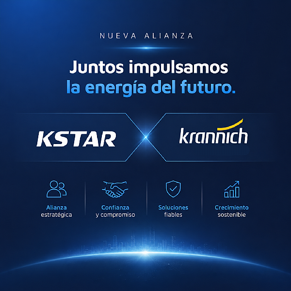 KSTAR refuerza su presencia en Iberia con una nueva alianza con Krannich Solar