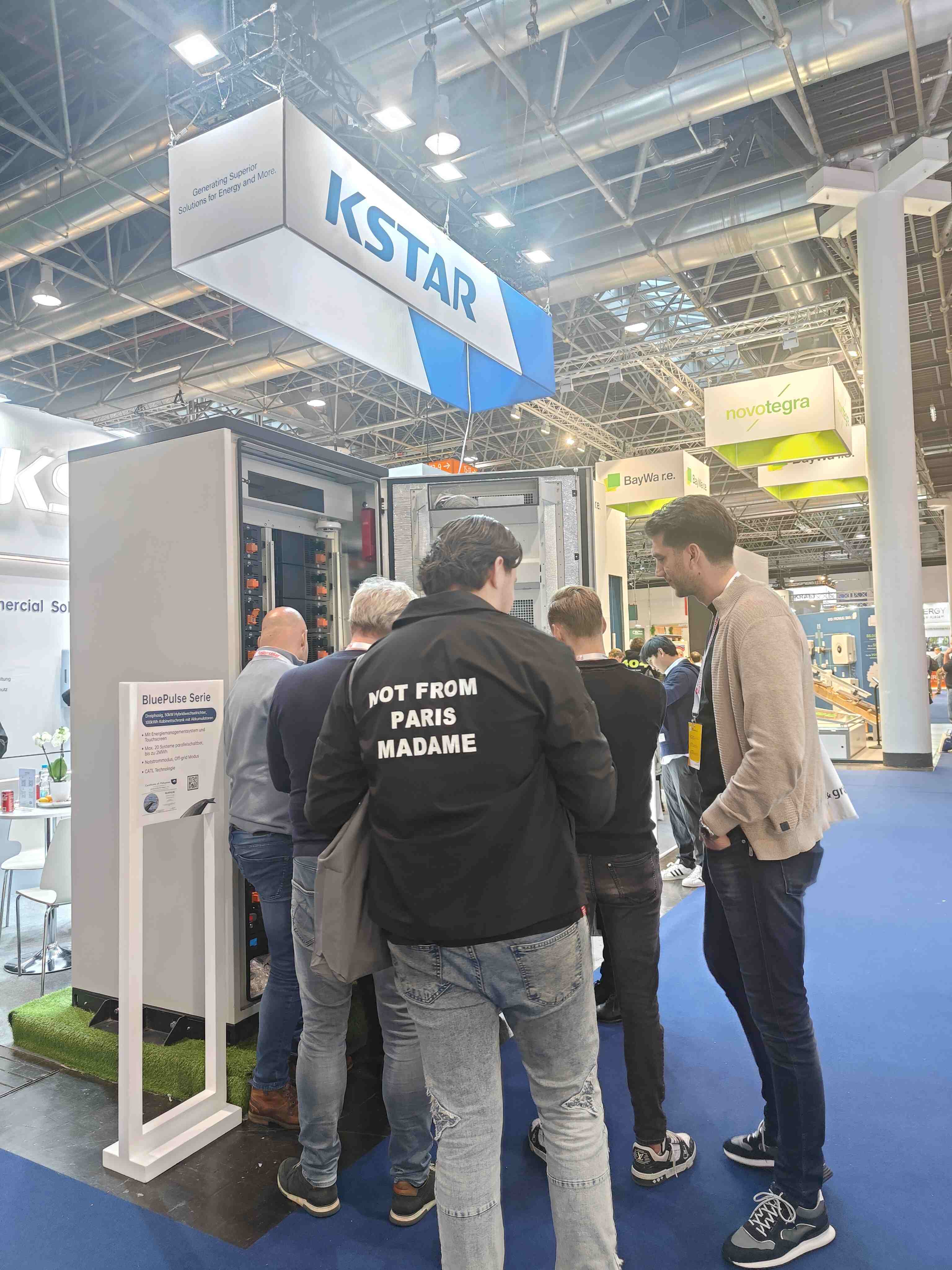 Serie BluePulse de KSTAR en Solar Solutions Düsseldorf 2024
