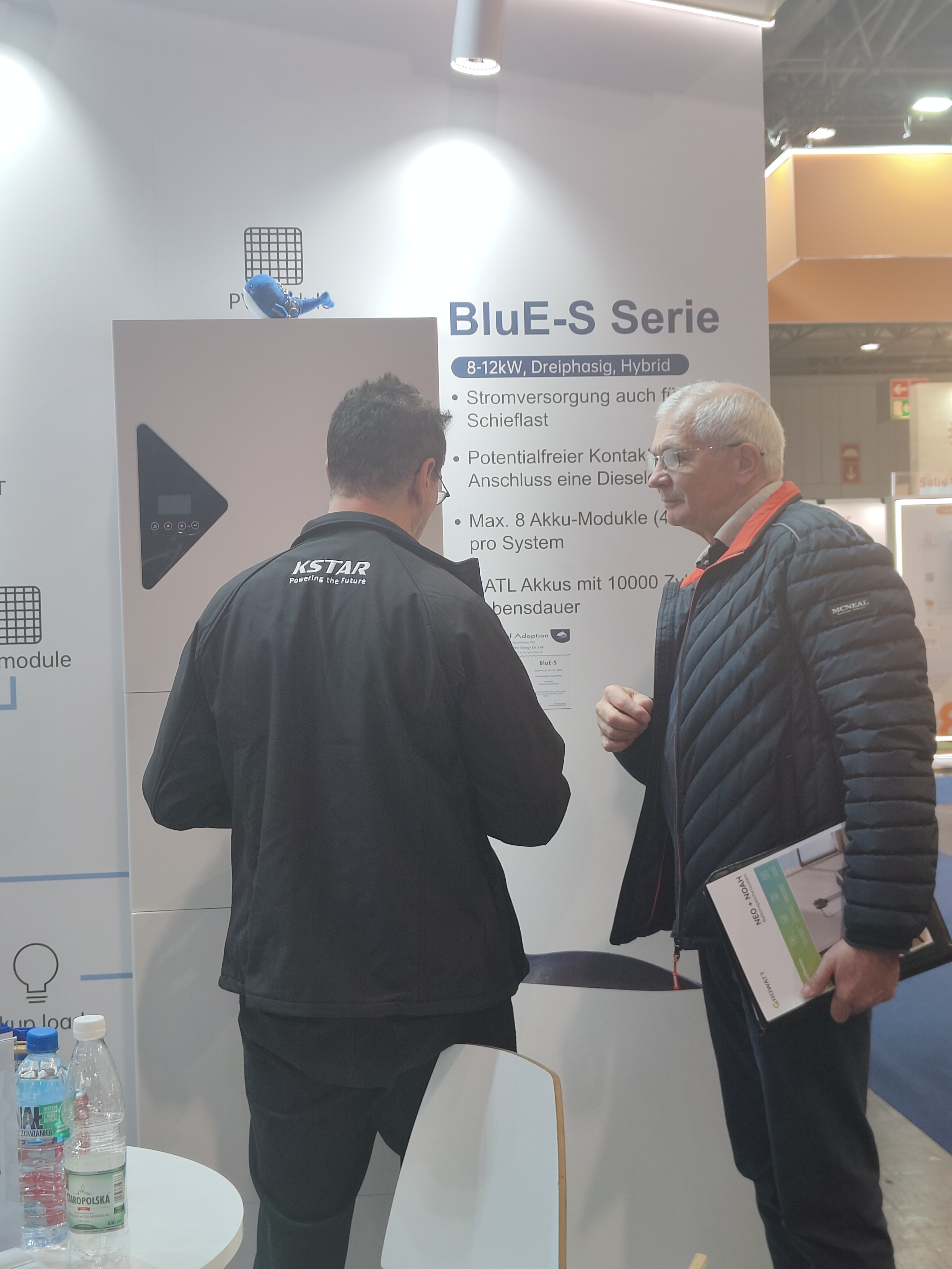 Serie BluE-S de KSTAR en Solar Solutions Düsseldorf 2024