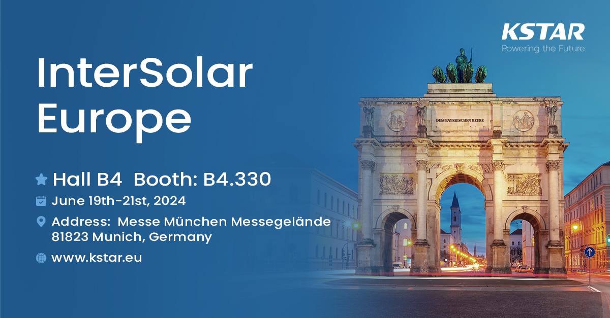 KSTAR en InterSolar Europe