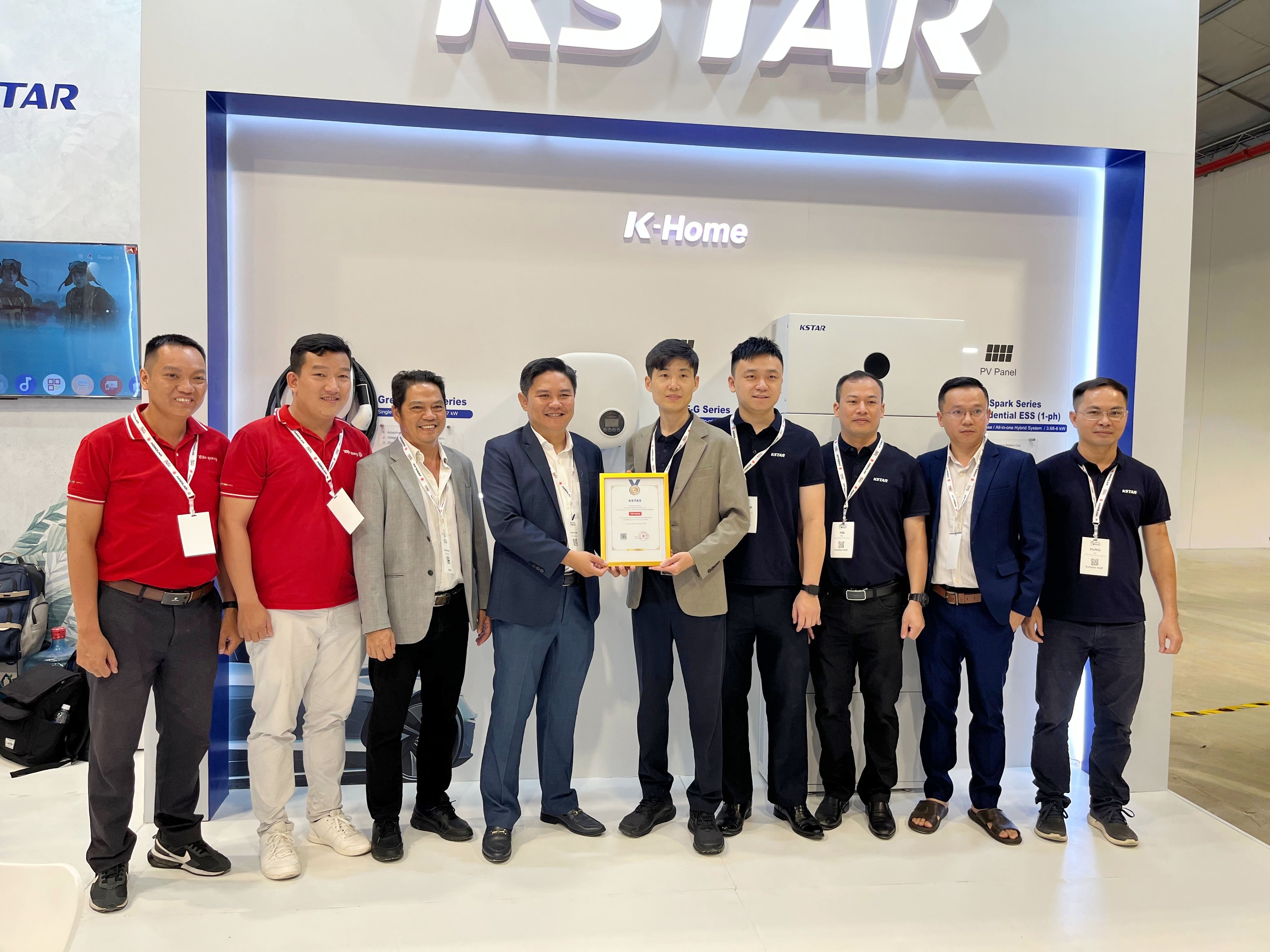 KSTAR Solar- und Energiespeicherlösungen in Vietnam